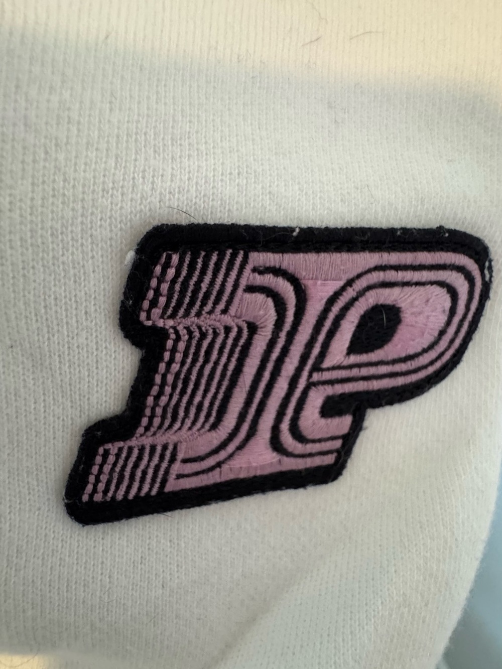 PINK Victoria's Secret White Hoodie & Jogger Set - Picture 6 of 7